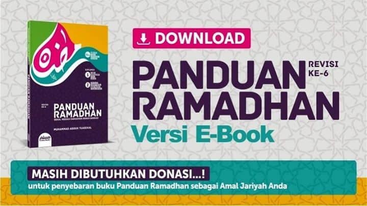 Download PDF Buku Panduan Ramadhan